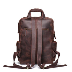 Cool Brown Mens Leather Dark Brown 15