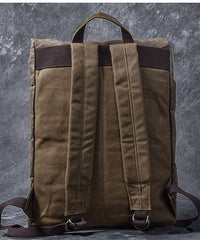 Waxed Canvas Leather Mens 15