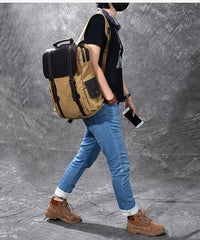 Cool Canvas Leather Mens Womens 15