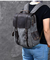 Cool Canvas Leather Mens Womens 15