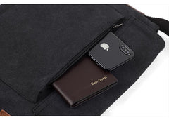 Cool Canvas Mens 11‘’ 13‘’ Mac Pro Air Side Bag Shoulder Bag Messenger Bag for Men