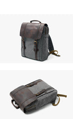 Vintage Canvas Mens Womens Large Pink College Backpack 14'' Green Travel Backpack Computer Backpack For Men