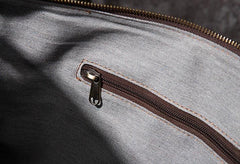 Cool Coffee Leather Mens Briefcase 15inch Laptop Bag Work Handbag Business Bag for Men