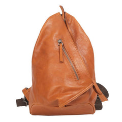 Cool Funky Backpacks Triangel Side Bag Small Leather Backpack Womens - Annie Jewel