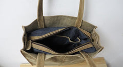 Cool Handmade Leather Mens Tote Bag Cool Messenger Tote Bag Handbag for men
