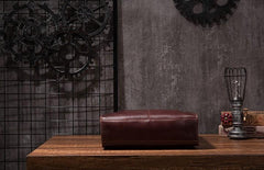 Cool Handmade Leather Mens Tote Bag Cool Messenger Tote Bag Handbag for men