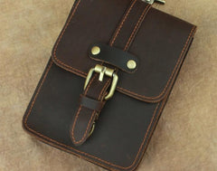 Cool Leather Cell Phone HOLSTER Belt Pouches for Men Waist Bag BELT BAG For Men