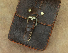 Cool Leather Cell Phone HOLSTER Belt Pouches for Men Waist Bag BELT BAG For Men