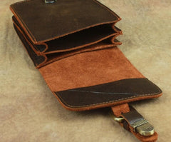 Cool Leather Cell Phone HOLSTER Belt Pouches for Men Waist Bag BELT BAG For Men