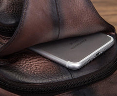 Cool Leather Chest Bag Sling Bag Sling Crossbody Bag Sling Travel Bags Sling Hiking Bag For Men
