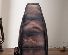 Cool Leather Chest Bag Sling Bag Sling Crossbody Bag Sling Travel Bags Sling Hiking Bag For Men