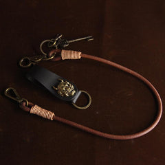 Cool Leather Biker Wallet Chain Pants Chain Buckle Rope jeans chain jean chain For Men