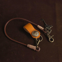 Cool Leather Biker Wallet Chain Pants Chain Buckle Rope jeans chain jean chain For Men