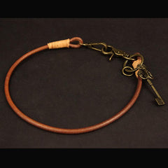 Cool Leather Biker Wallet Chain Pants Chain Buckle Rope jeans chain jean chain For Men
