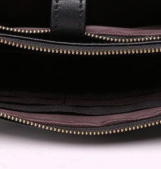 Cool Leather Long Wallet for Men Vintage Double Zipper Long Wallet for Men