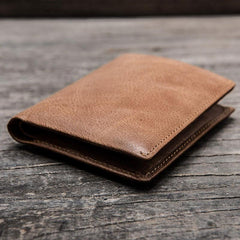 Cool Leather Men Slim Small Wallet Bifold billfold Wallet for Men