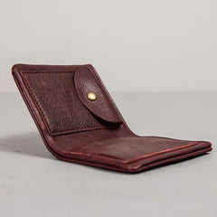 Cool Leather Men Small Wallet Bifold billfold Wallet for Men
