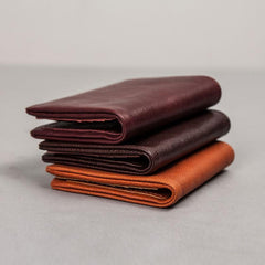 Cool Leather Men Small Wallet Bifold billfold Wallet for Men