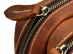 Cool Leather Men Vintage Briefcase Work Bag Handbag Shoulder Bags For Men