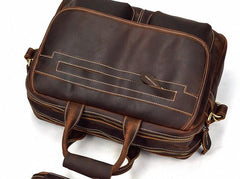 Cool Leather Men Vintage Briefcase Work Bag Handbag Shoulder Bags For Men