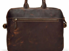 Cool Leather Men Vintage Briefcase Work Bag Handbag Shoulder Bags For Men