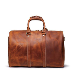Cool Leather Mens 15 inch Brown Large - Overall View