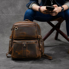 Brown Leather Mens 14