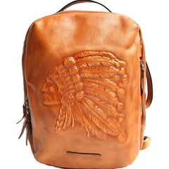 Cool Leather Mens Backpacks Travel Backpack School Backpacks for men