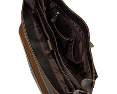 Leather Mens Briefcase Business Briefcase Vintage Shoulder Bags Handbags for men