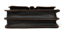Leather Mens Briefcase Business Briefcase Vintage Shoulder Bags Handbags for men
