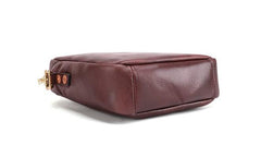 Cool Leather Mens Small Messenger Bag Small Shoulder Bag Crossbody Bags For Men