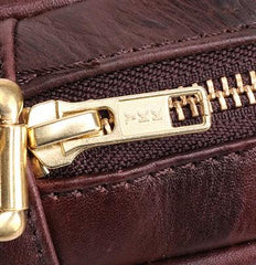 Cool Leather Mens Small Messenger Bag Small Shoulder Bag Crossbody Bags For Men