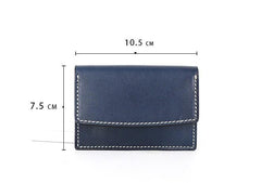 Cool Leather Mens Card Wallet Front Pocket Wallets Small Card Holders for Men