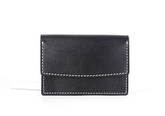 Cool Leather Mens Card Wallet Front Pocket Wallets Small Card Holders for Men