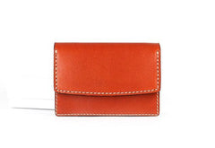 Cool Leather Mens Card Wallet Front Pocket Wallets Small Card Holders for Men