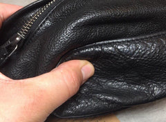 Cool Leather Mens FANNY PACK MENS WAIST BAG HIP PACK BELT BAG FOR MEN