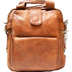 Cool Leather Mens Small Handbag Messenger Bag Shoulder Bag for men
