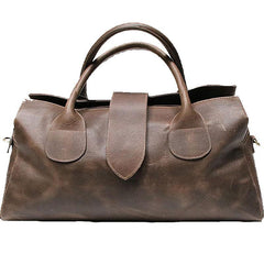 Cool Leather Mens Weekender Bag Travel Bags Shoulder Bags for men