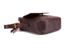 Cool Leather Small Side Bag Messenger Bag Small Shoulder Bags For Men