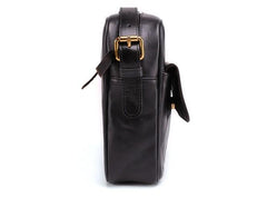 Cool Leather Small Side Bag Messenger Bag Small Shoulder Bags For Men