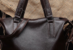 Cool Men Leather Handbag Messenger Bag Cross Body For Men