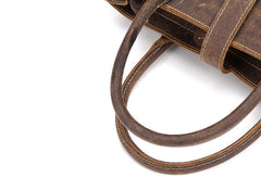 Cool Men Vintage Leather Handbag Tote Shoulder bag Cross Body For Men