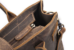 Cool Men Vintage Leather Handbag Tote Shoulder bag Cross Body For Men