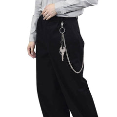 Cool Womens Mens Big Key Pants Chain jeans chain jean chain Biker Wallet Chain For Women