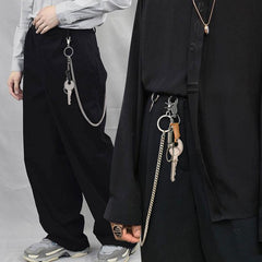 Cool Womens Mens Big Key Pants Chain jeans chain jean chain Biker Wallet Chain For Women