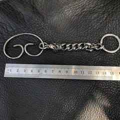 Cool Men's Stainless Steel Skull Key Chain Pants Chains Biker Wallet Chain For Men