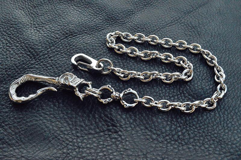 Mens Accessories Belt Keychain Hook Biker Wallet Chain,Key