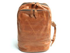 Cool Mens Leather Backpack Travel Backpack Laptop Backpack for men