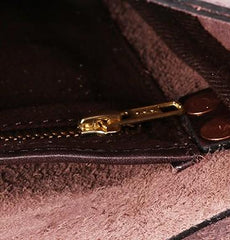 Cool Mens Leather Country Side Bag Small Saddle Messenger bag Shoulder bag For Men