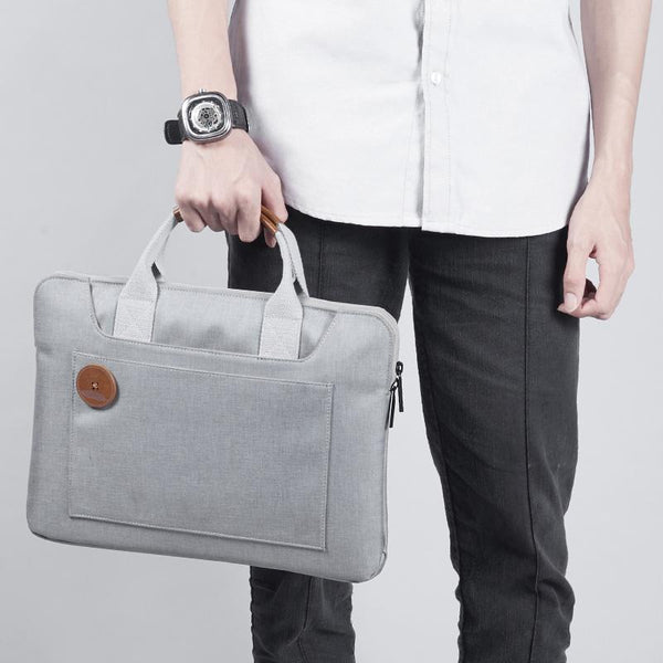 Cool Oxford Cloth PVC Women Orange 13.3‘’ Briefcase Business Computer Handbag Fo XFZ01392059